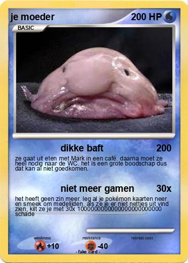 Pokemon je moeder