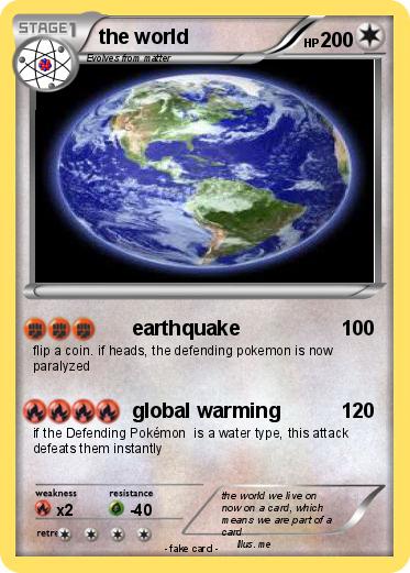 Pokemon the world
