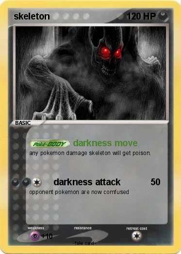 Pokemon skeleton