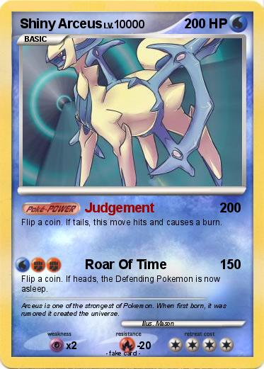 Pokemon Shiny Arceus