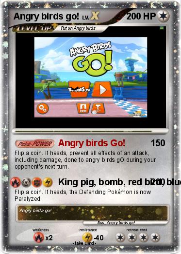 Pokemon Angry birds go! Pokemon Angry birds go!