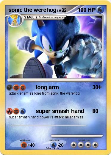 Pokemon sonic the werehog