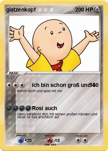 Pokemon glatzenkopf