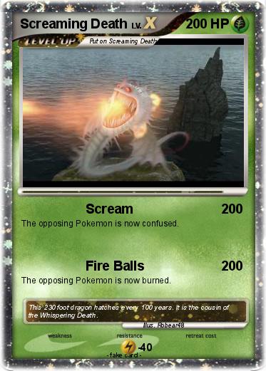 Pokemon Screaming Death