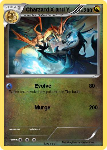 Pokemon Charzard X and Y