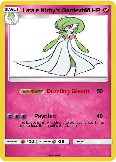 Pokemon Latale Kirby's Gardevoir