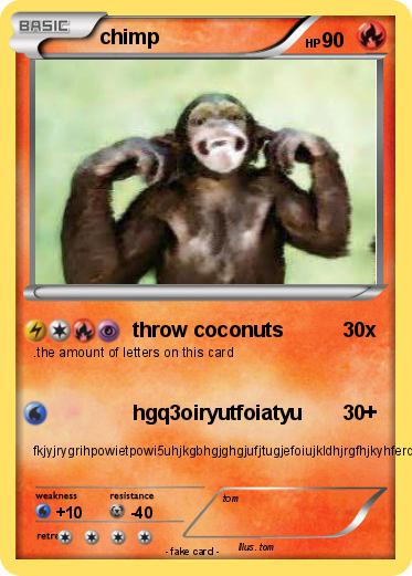 Pokemon chimp