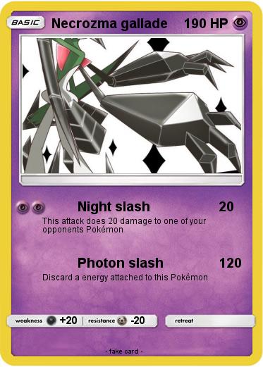 Pokemon Necrozma gallade