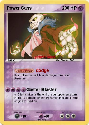 Pokemon Power Sans