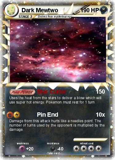 Pokemon Dark Mewtwo