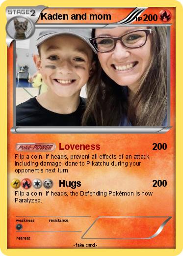 Pokemon Kaden and mom