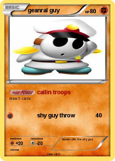 Pokemon geanral guy