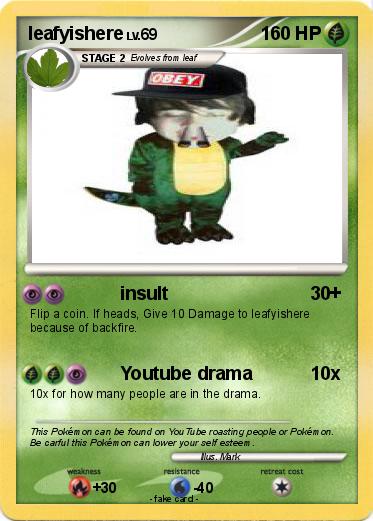 Pokemon leafyishere