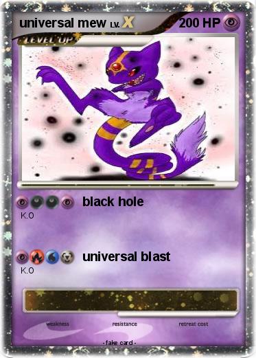 Pokemon universal mew Pokemon universal mew