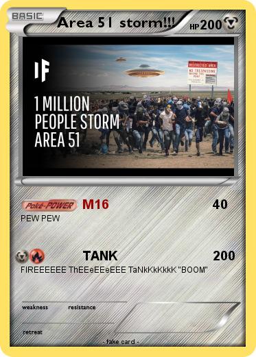 Pokemon Area 51 storm!!!