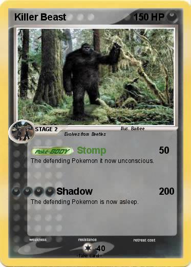 Pokemon Killer Beast