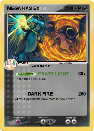 Pokemon MEGA HAS EX