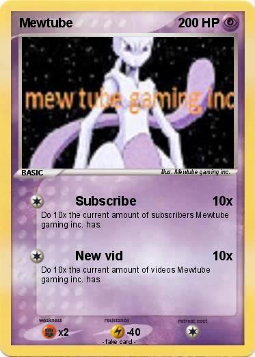 Pokemon Mewtube