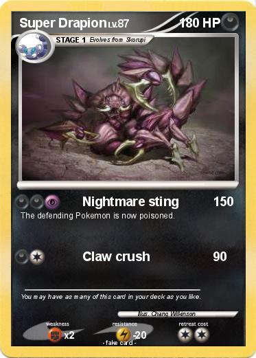 Pokemon Super Drapion