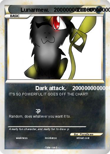 Pokemon Lunarmew.   20000000000000000000000