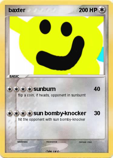 Pokemon baxter