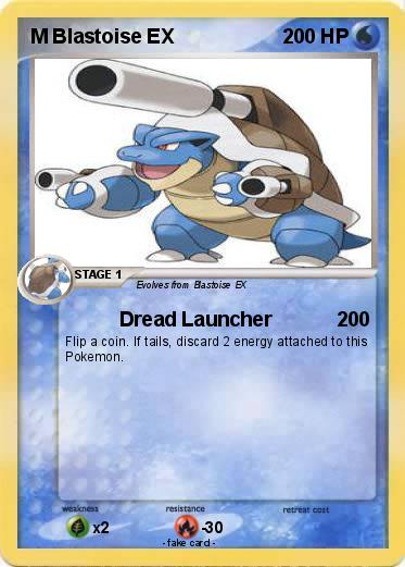 Pokemon M Blastoise EX