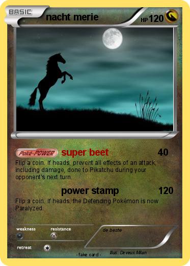 Pokemon nacht merie