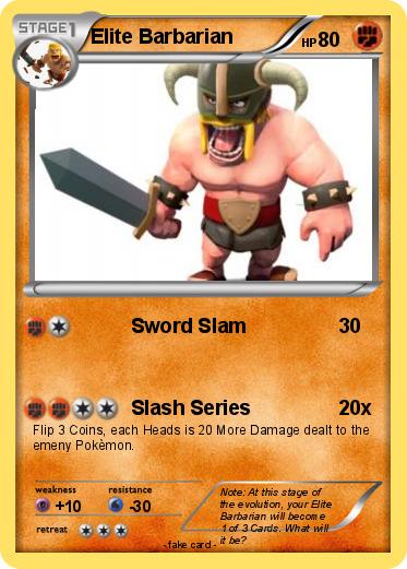 Pokemon Elite Barbarian