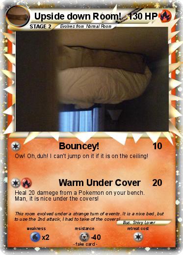 Pokemon Upside down Room!