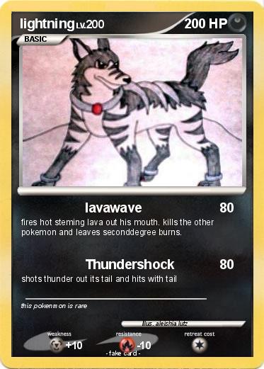 Pokemon lightning
