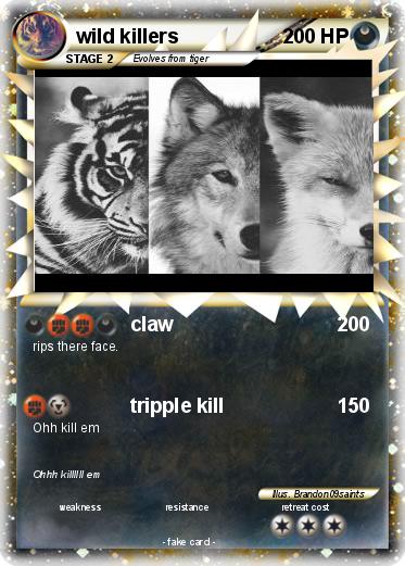 Pokemon wild killers