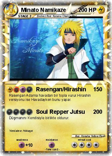 Pokemon Minato Namikaze