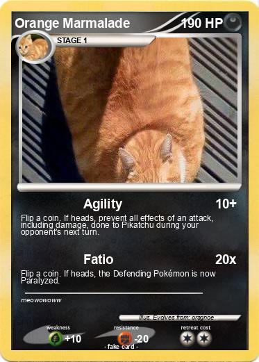 Pokemon Orange Marmalade
