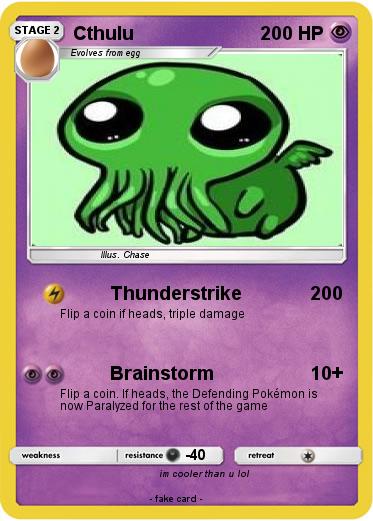 Pokemon Cthulu