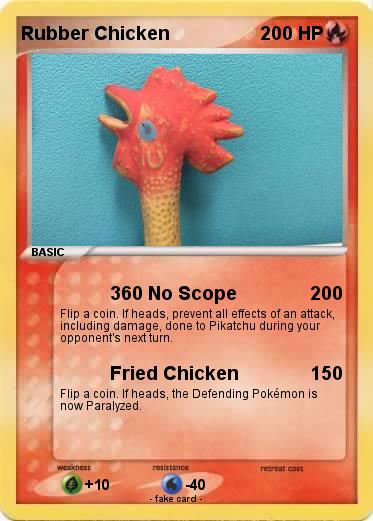 Pokemon Rubber Chicken