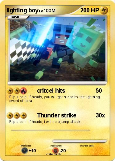 Pokemon lighting boy