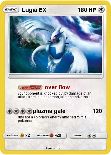 Pokemon Lugia EX