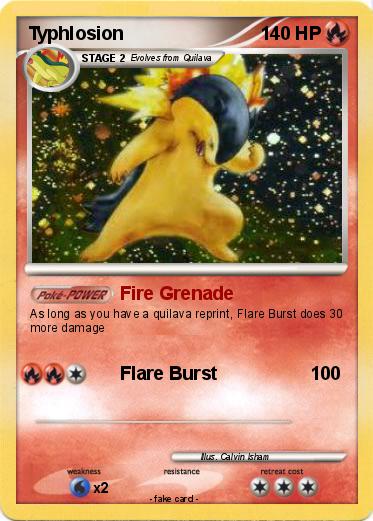 Pokemon Typhlosion