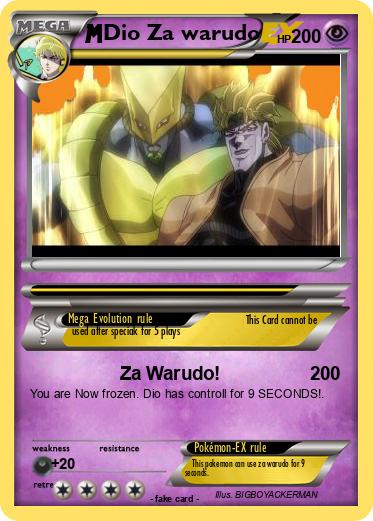 Pokemon Dio Za warudo