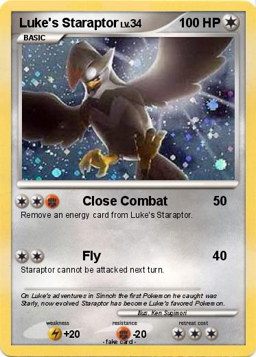 Pokemon Luke's Staraptor