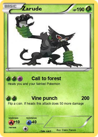 Pokemon Zarude