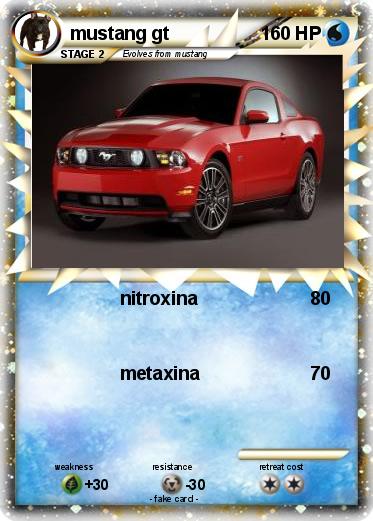 Pokemon mustang gt