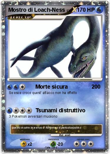 Pokemon Mostro di Loach-Ness