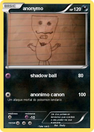Pokemon anonymo
