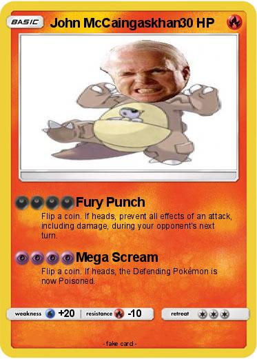 Pokemon John McCaingaskhan