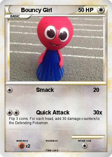 Pokemon Bouncy Girl