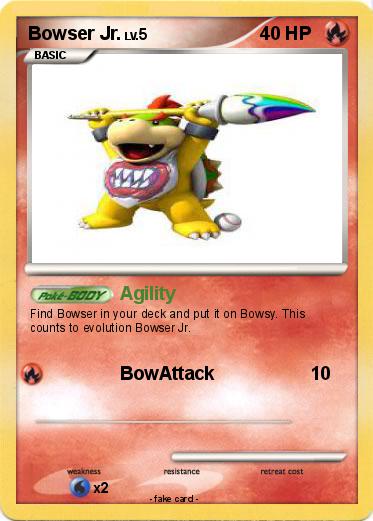 Pokemon Bowser Jr.