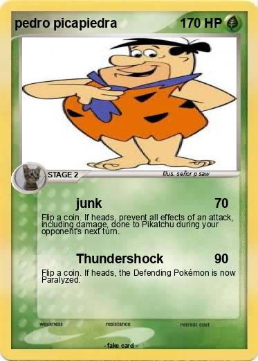 Pokemon pedro picapiedra