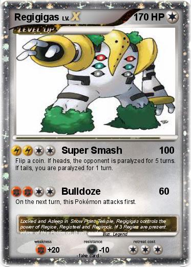 Pokemon Regigigas