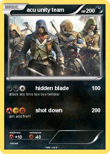 Pokemon acu unity team